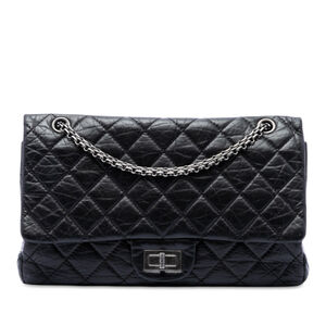 Pre-Loved Chanel Quilted Aged Calfskin Reissue 2.55 Double Flap 227